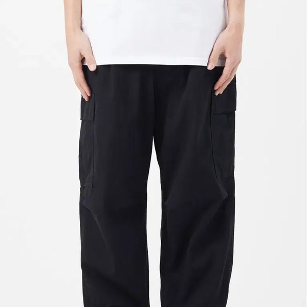 [BUNJANG] Carhartt Cole Cargo Pants Black Rinsed / 칼하트 콜 카고 레인 블랙 린스드