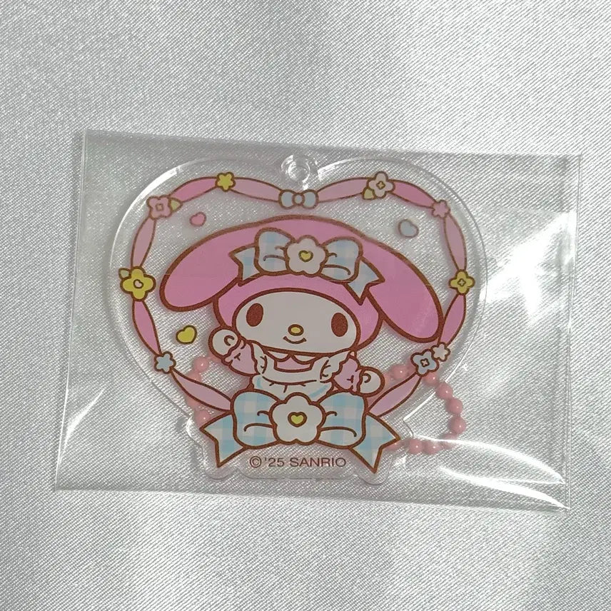 [BUNJANG] 2025 Harmony Cafe My Melody Charm Special Edition / 2025 마이멜로디 하모니카페 마멜 키링 특전