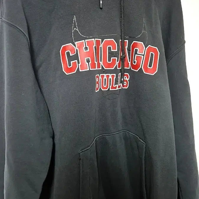 [BUNJANG] Chicago Bulls Black Hoodie / 시카고 불스 후드티 블랙