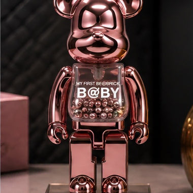 [BUNJANG] Medicom Toy MY FIRST BE@RBRICK B@BY Pink & Gold Ver 200% Chogokin / 베어브릭 마이 퍼스트 베이비 핑크골드 200% 초합금!!