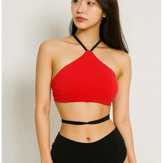 [BUNJANG] Kelly Sports Kelly Pole Wear Back Cross Top Red / 켈리스포츠 켈리폴웨어