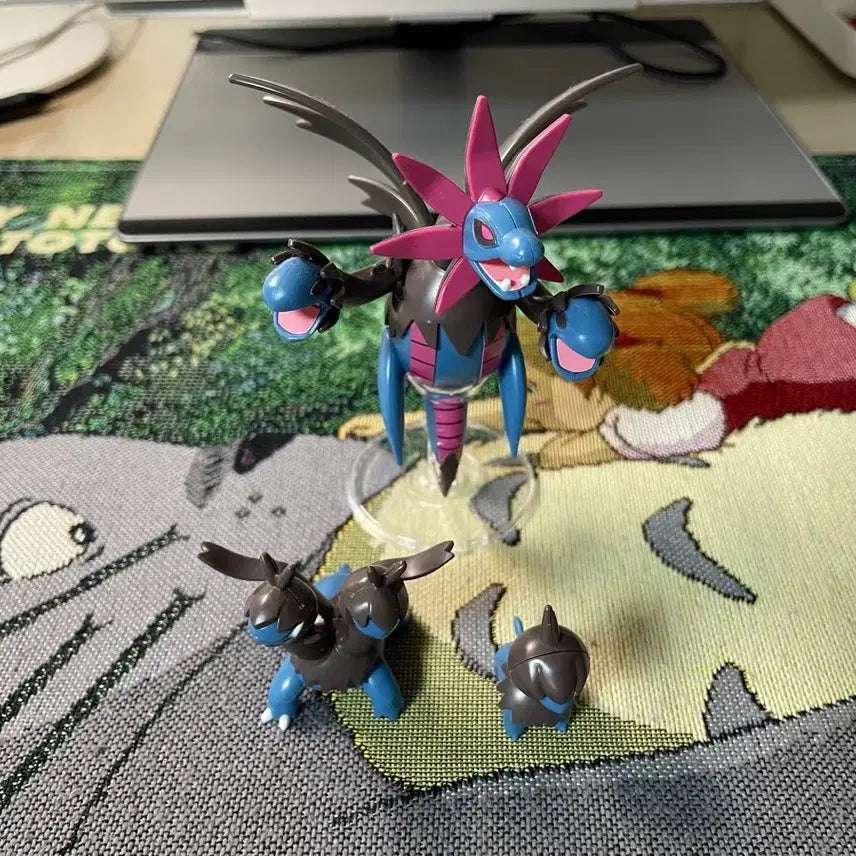 [BUNJANG] Pokemon Snivy Model Kit Figure / 포켓몬스터 삼삼드레 프라모 피규어