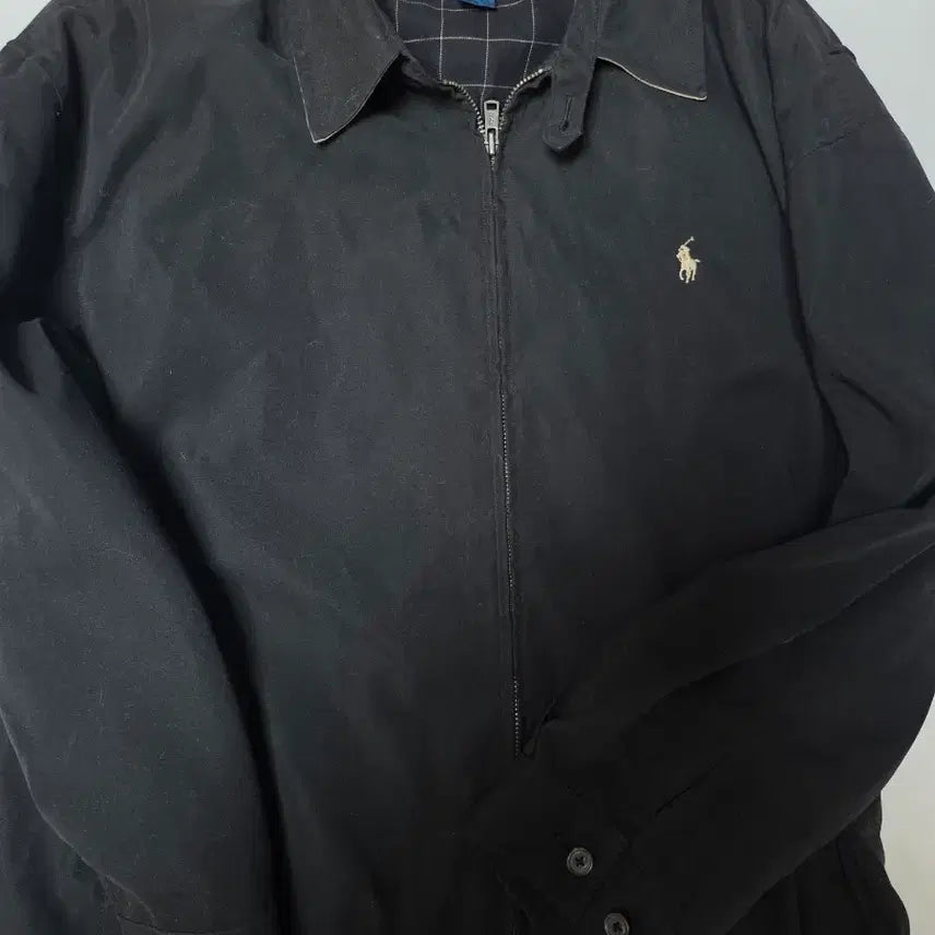 [BUNJANG] Polo Ralph Lauren Black Jacket L / 폴로 랄프로렌 블랙 재킷 L