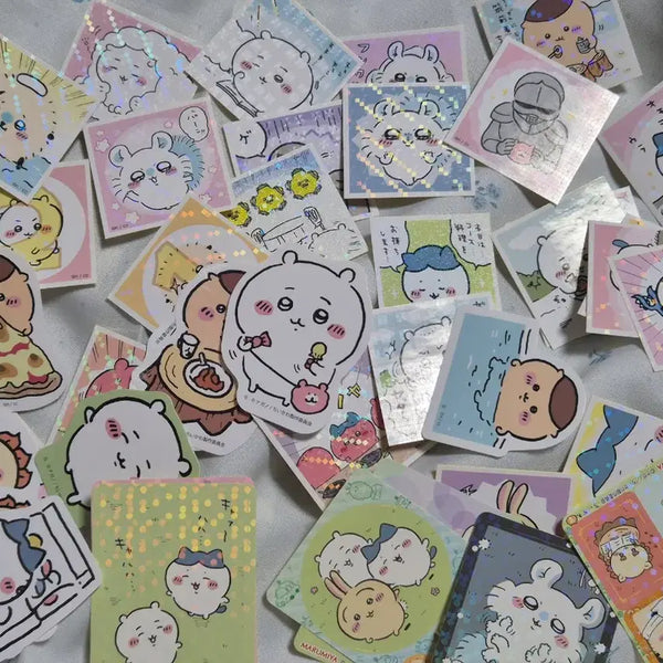[BUNJANG] Chiikawa "Monjaku" Stickers (Approx. 55 pcs) / 치이카와 먼작귀 스티커 (약 55매)