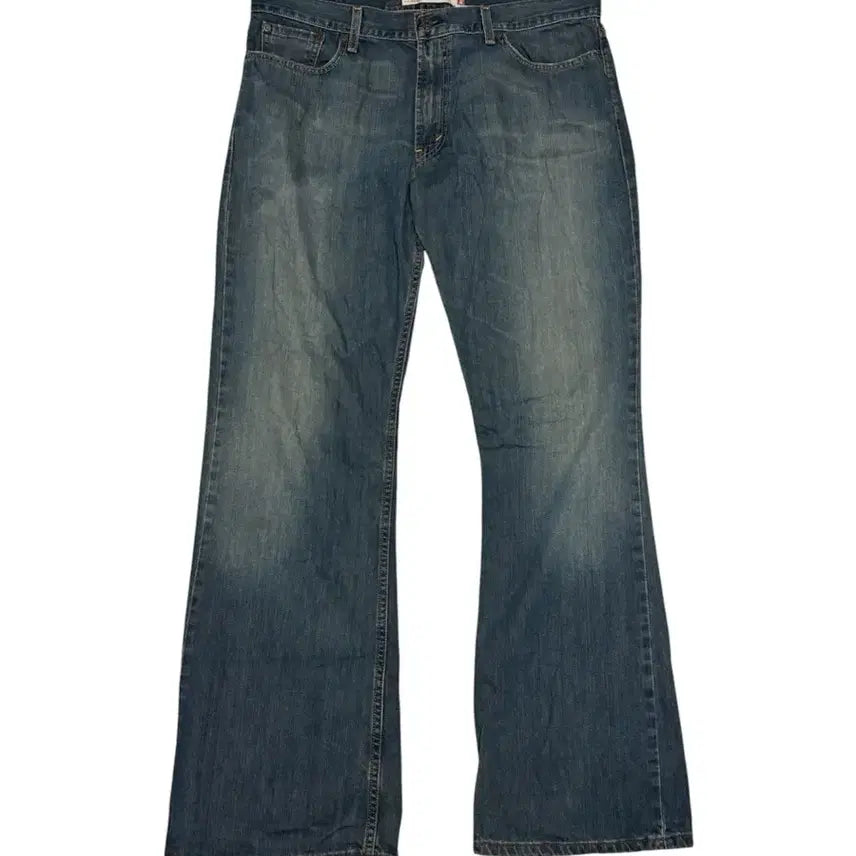 [BUNJANG] 00s Mexican Made Levi's 527 Denim Bootcut Wide Flare Pants 36x32 / 00s 멕시코제 리바이스 527 데님 부츠컷 와이드 플레어 팬츠 36x32