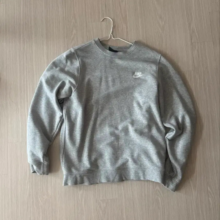 [BUNJANG] Nike Crewneck Sweatshirt Grey / 나이키 맨투맨 그레이