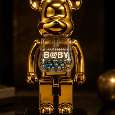 [BUNJANG] Be@rbrick My First Baby Gold/Silver 200% Superalloy / 베어브릭 마이퍼스트 베이비 골드/실버 200% 초합금!