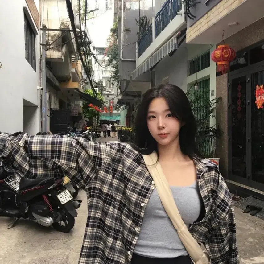 [BUNJANG] Ourcabinet Built-in Cup Sleeveless Top Gray / ourcabinet 아워캐비넷 캡내장 슬리브리스 그레이