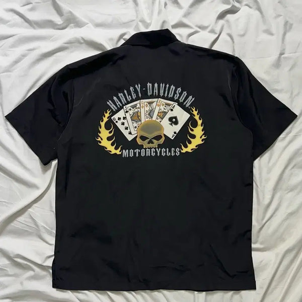 [BUNJANG] Harley-Davidson Short Sleeve Shirt / 할리데이비슨 반팔 셔츠