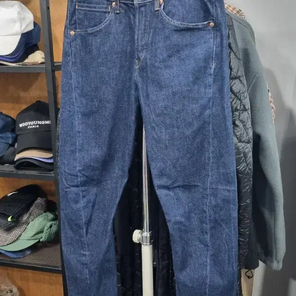 [BUNJANG] Levi's Engineered (LEJ) 502 New Label Dark Wash Jeans / Levis 엔지니어드 (LEJ 502) 신형라벨 진청바지 38~39