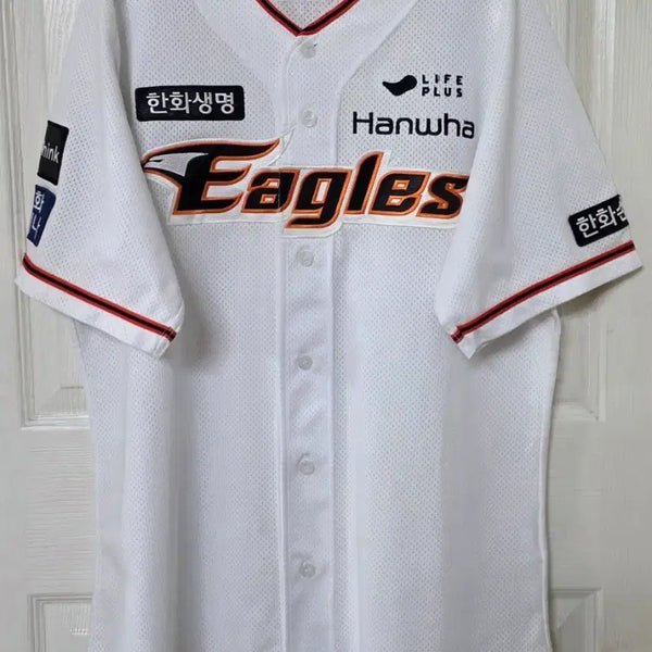 [BUNJANG] Hanwha Eagles Authentic Home Baseball Jersey (Moon Dong-ju) with Autograph / [115] 한화이글스 어센틱 홈 유니폼(문동주)