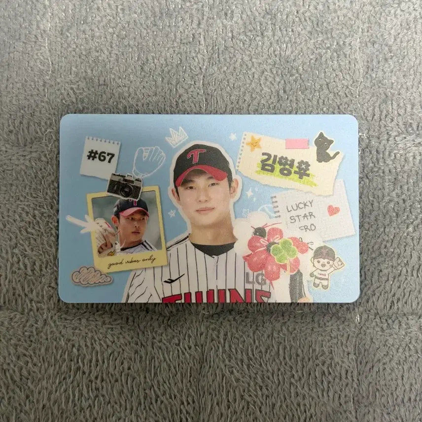 [BUNJANG] LG Twins Kim Young-woo August Photocard / 엘지트윈스 김영우 8월 포토카드