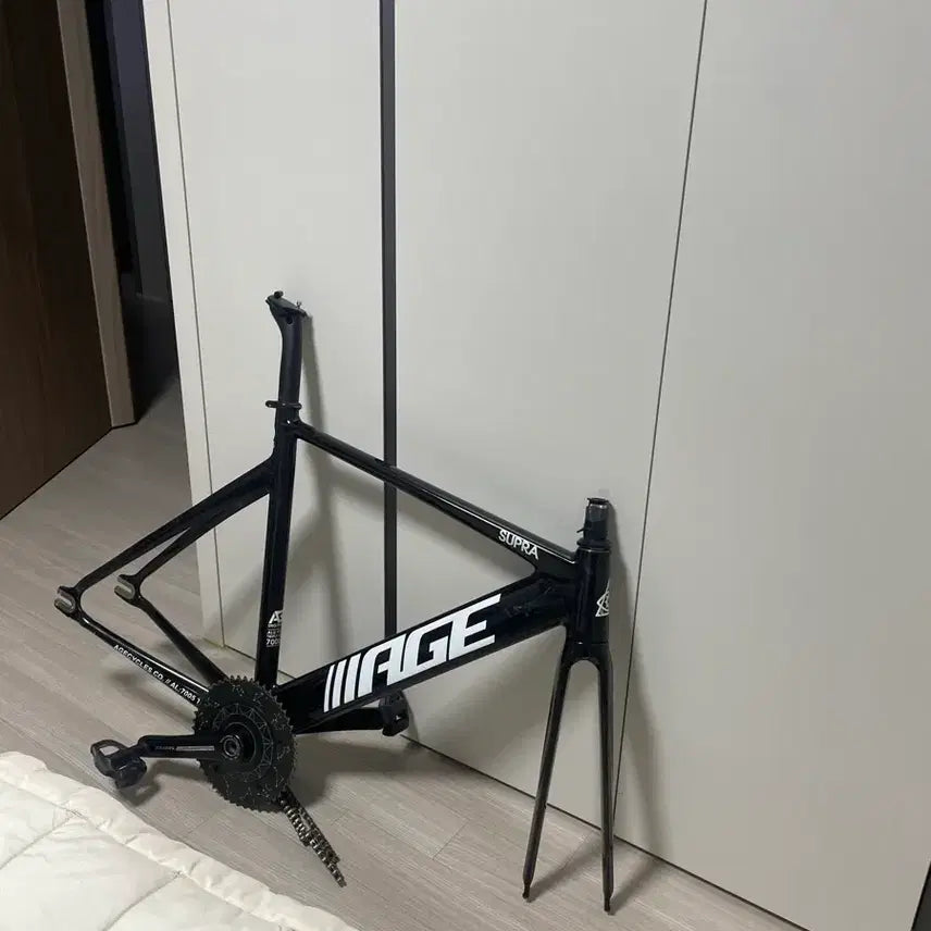 [BUNJANG] AGE Supra 52 Size Bicycle Crankset / 에이지 수프라 프셋,크셋 판매