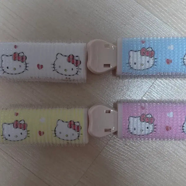 [BUNJANG] Hello Kitty Root Volume Hair Curling Clip / 헬로키티 뿌리볼륨 헤어 집게 구르마 새상품 (개당단가)