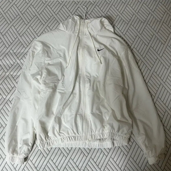 [BUNJANG] Nike Women's White Windbreaker Jacket / 나이키 바람막이