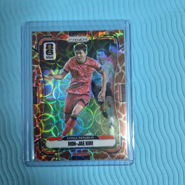 [BUNJANG] 2026 Panini Prizm FIFA World Cup Kim Min Jae Giraffe SSP Card / 2026 Panini Prizm FIFA World Cup 김민재 Giraffe 카드 판매합니다