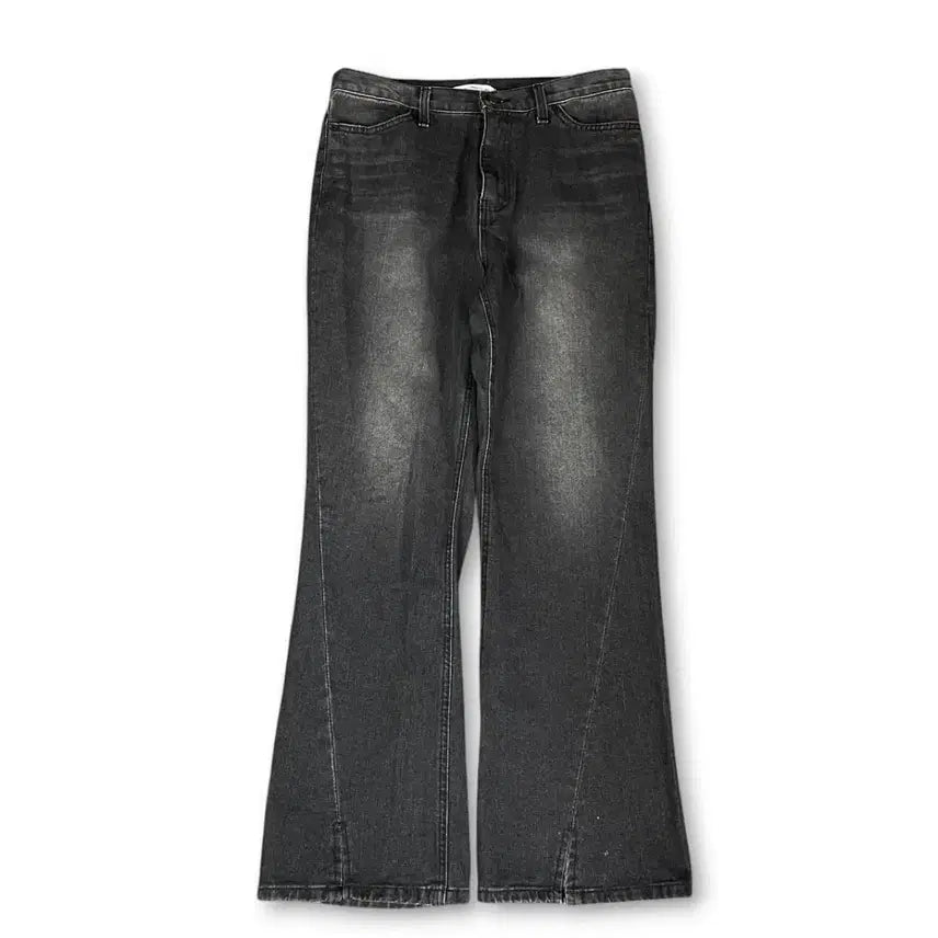 [BUNJANG] Denim Research Lab Semi-Bootcut Black Washed Denim Jeans (M) / 데님리서치랩 세미부츠컷 흑청 워싱 데님 M