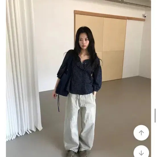[BUNJANG] Maybe Baby Cotton Pants Beige / 메이비베이비 팬츠
