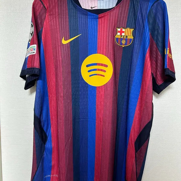 [BUNJANG] FC Barcelona 26-27 Home Authentic Jersey with Full Patches - Size 2XL / Fc 바르셀로나 26-27 홈 어센틱 풀패치 가격제안 가능