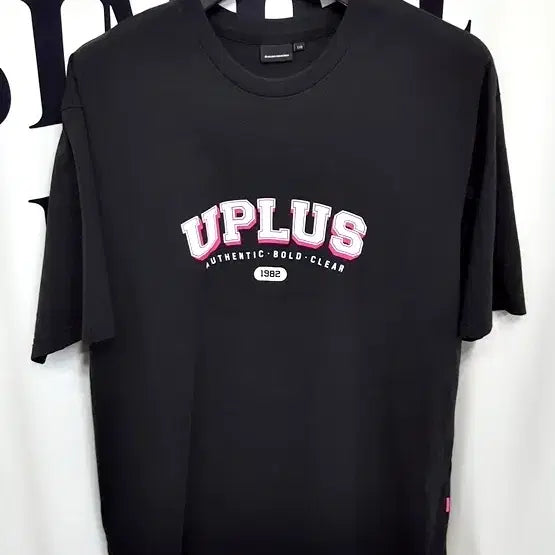 [BUNJANG] Kolon Men's Oversized Fit Short-Sleeve T-Shirt Black / 코오롱 남성 오버핏 반팔티 블랙