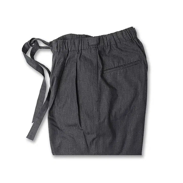 [BUNJANG] Edifice Tokyo Ledome S/S Denim Wide Banding Pants / 에디피스 [Edifice] 도쿄 Ledome S/S 데님 와이드 밴딩 팬츠
