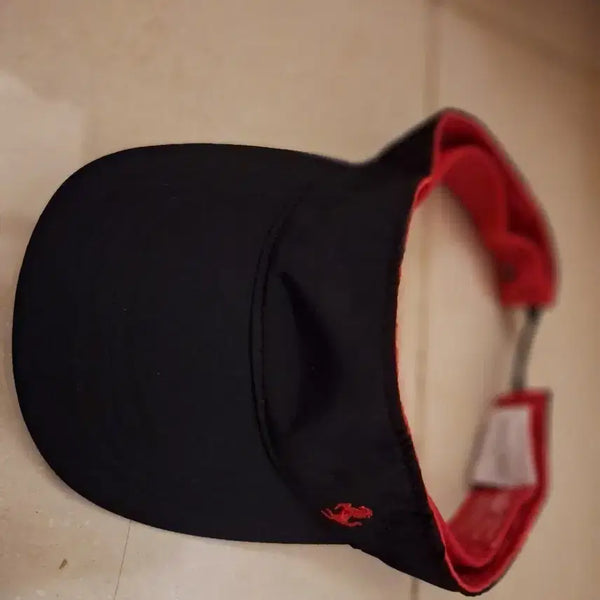 [BUNJANG] Puma Black/Red Sun Visor / # 퓨마 블랙/레드 썬바이저