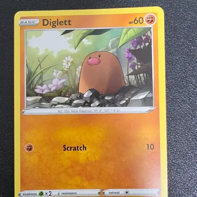 [BUNJANG] Pokemon North American Diglett Card / 포켓몬 카드 북미 디그다