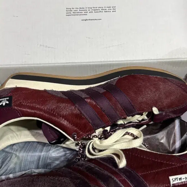 [BUNJANG] Adidas Song For The Mute Burgundy Sneakers / 아디다스 송포더뮤트 버건디