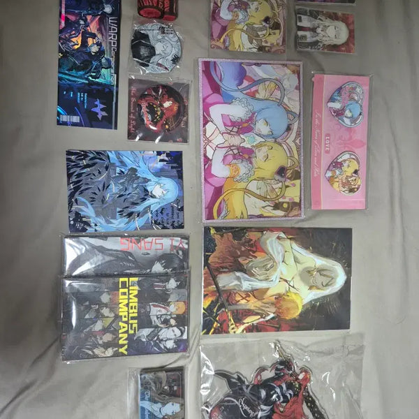[BUNJANG] Limbus Company Nishikuji Goods Bundle Set (27 Items) / 프문 굿즈) 니시쿠지님 림버스 위주 굿즈 27개 일괄 판매