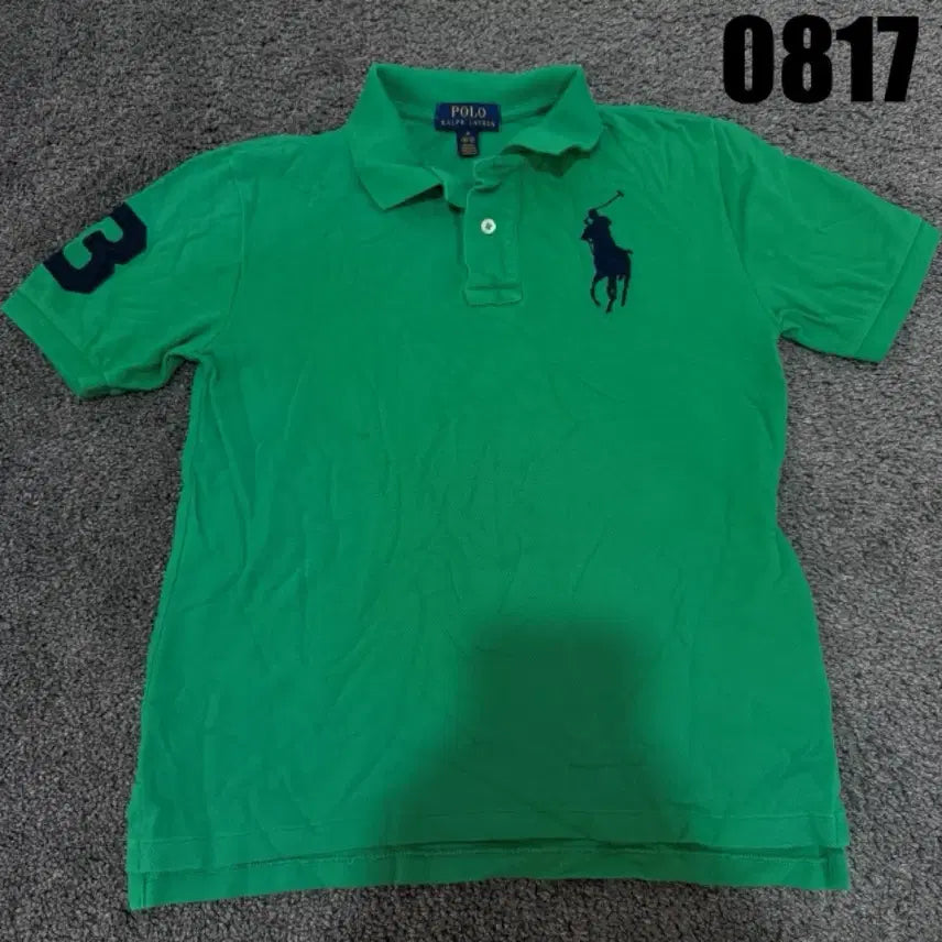 [BUNJANG] Polo Ralph Lauren Big Pony Short Sleeve Polo Shirt / 폴로 랄프로렌 반팔 카라티 (m)