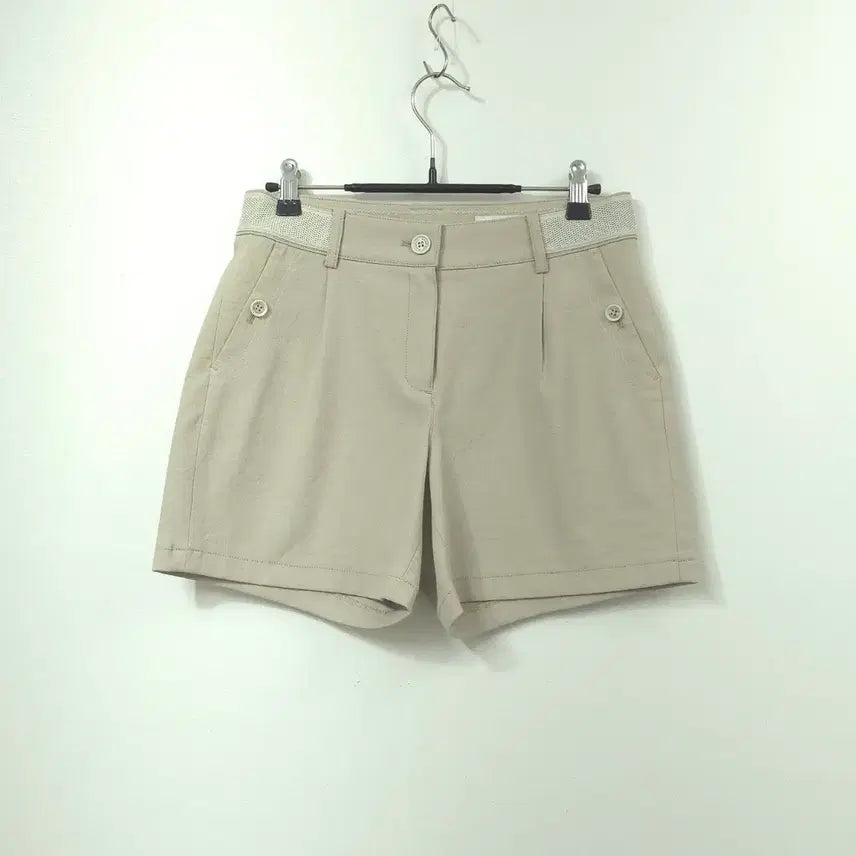 [BUNJANG] Munsingwear Women's Golf Shorts Beige Size 27 / 먼싱웨어 여성 반바지 27