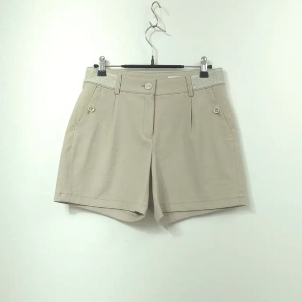 [BUNJANG] Munsingwear Women's Golf Shorts Beige Size 27 / 먼싱웨어 여성 반바지 27