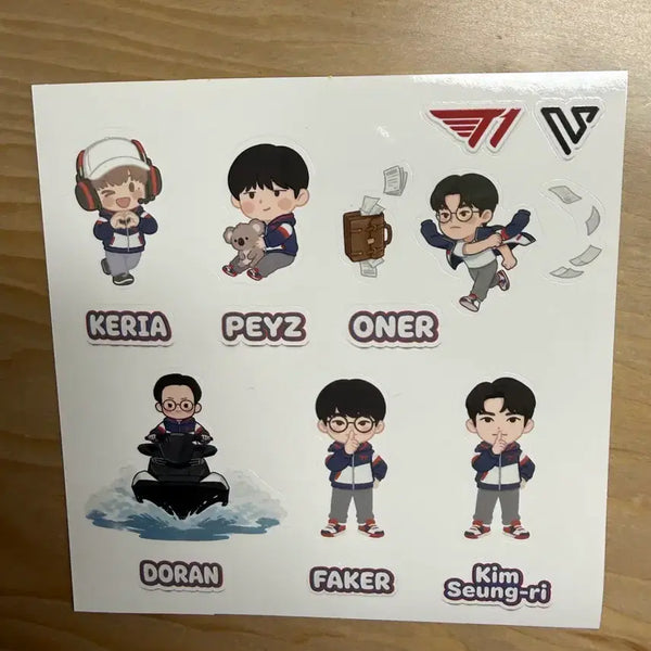 [BUNJANG] T1 Seungri Sticker Limited Edition / 김승리 t1 스티커 한정