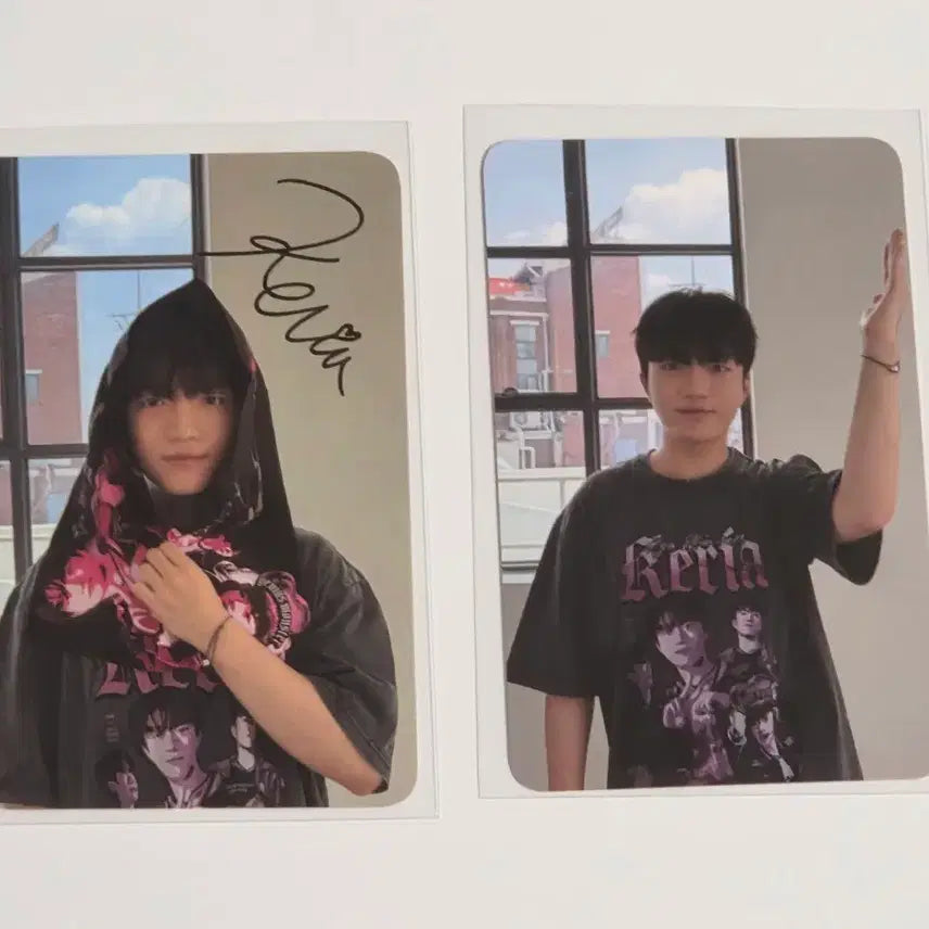 [BUNJANG] T1 Faker Keria Homeground Lucky Draw Photocard (Saturday & Sunday) / T1 티원 홈그라운드 홈그 5만원 특전 토요일 일요일 케리아 keria 포카 판매