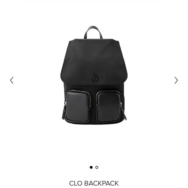 [BUNJANG] MinuteMute Chloe Backpack Black / 미닛뮤트 클로 백팩 블랙