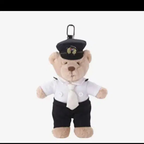 [BUNJANG] Korean Air Bear Keyring Uniform / 대한항공 환경이 곰돌이키링 유니폼
