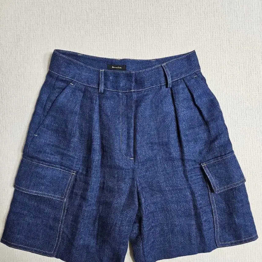 [BUNJANG] Massimo Dutti Linen Bermuda Shorts / 마시모두띠 린넨 버뮤다 반바지