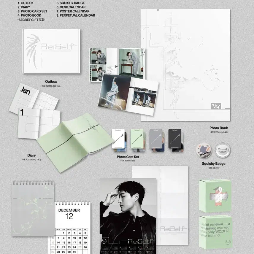 [BUNJANG] WOODZ 2026 Season's Greetings / 우즈 2026 시즌그리팅