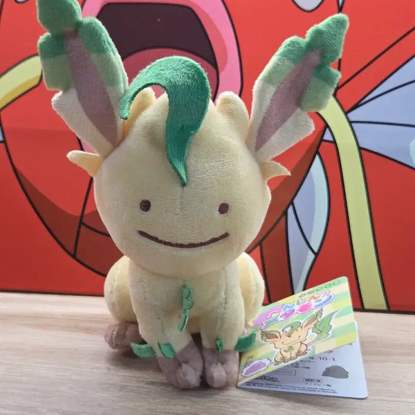 [BUNJANG] Pokemon Center Ditto Leafeon Plush Doll / 포켓몬스터 플러시 봉제인형 포켓몬센터 메타몽 리피아