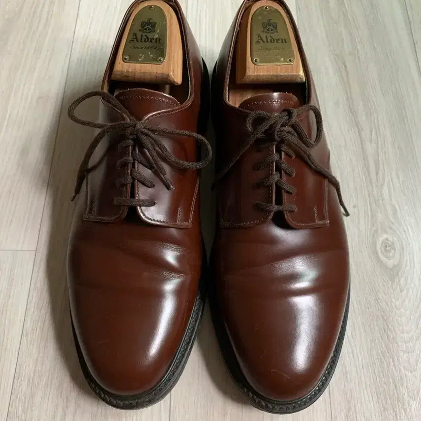 [BUNJANG] Polo Brown Derby Shoes (Crockett & Jones) / 폴로 브라운 더비 9D