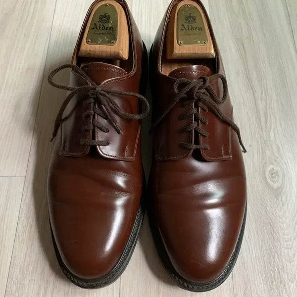 [BUNJANG] Polo Brown Derby Shoes (Crockett & Jones) / 폴로 브라운 더비 9D