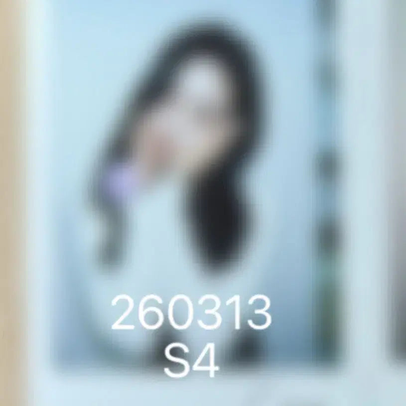 [BUNJANG] Kim Chaeyeon Signed Polaroids Photocard / 트리플에스 김채연 260313 싸인폴라 양도