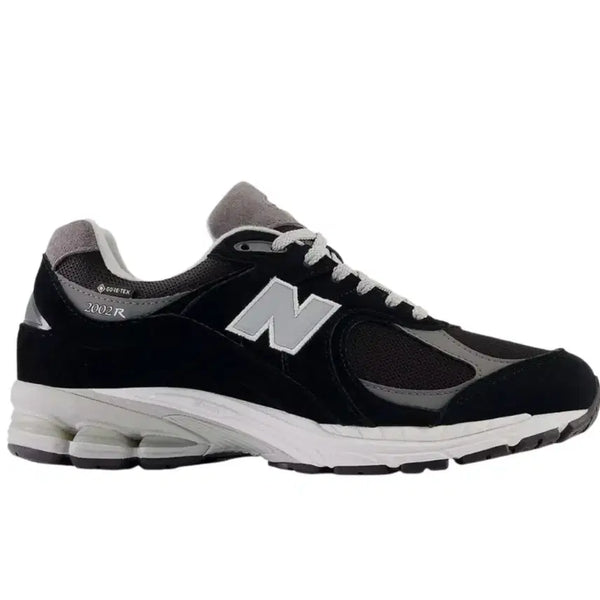 [BUNJANG] New Balance 2002R Gore-Tex Black Silver Metallic Men's Shoes 290 / 뉴발란스 2002 고어텍스 블랙실버 290