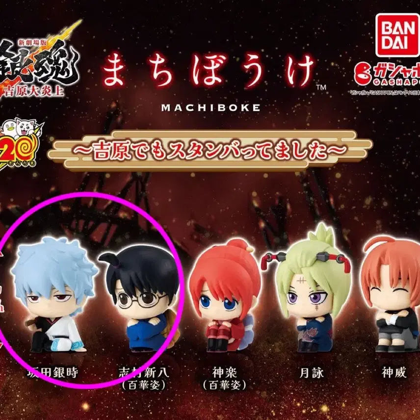 [BUNJANG] Gintama Machiboke Gintoki Shinpachi Bundle Set (Unsealed) / 은혼 마치보케 요시와라 긴토키 신파치 일괄 미개봉