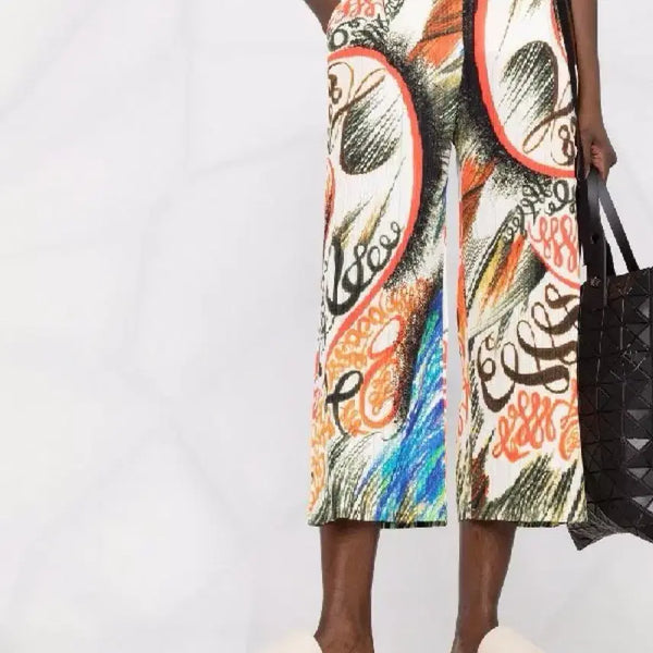 [BUNJANG] Pleats Please Multi-Printing Pants Size 3 New / 플리츠 플리즈 멀티프린팅 바지 3사이즈 새상품