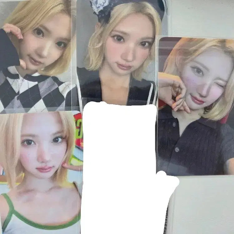 [BUNJANG] HA:TU:HA Jiwoo 4 Photocards Bundle Set / 하투하 지우 4장 일괄 양도