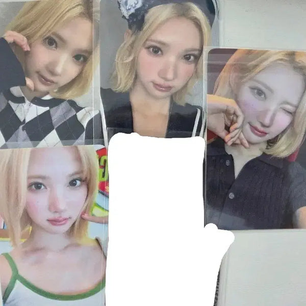 [BUNJANG] HA:TU:HA Jiwoo 4 Photocards Bundle Set / 하투하 지우 4장 일괄 양도
