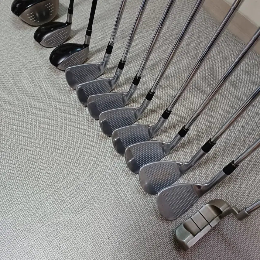 [BUNJANG] Men's Complete Golf Club Set with Bag - TaylorMade, Bridgestone, Odyssey / 남성골프채세트