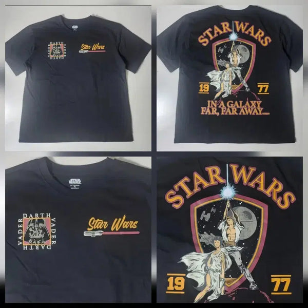 [BUNJANG] Star Wars Darth Vader Short Sleeve T-Shirt / 스타워즈. 다스베이더 반팔 티셔츠