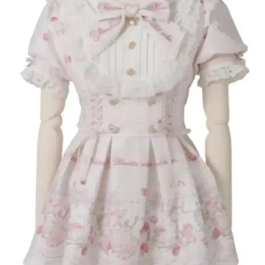 [BUNJANG] Lizlisa Sweet Gingham Tearoom Set-up Pink / 리즈리사 스윗 깅엄 티룸 셋업 핑크